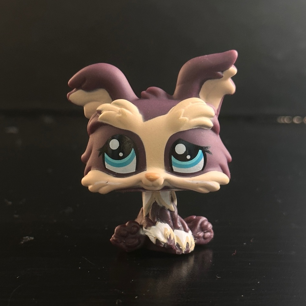 LPS Yorkshire Dog #1473 Authentic Littlest Petshop